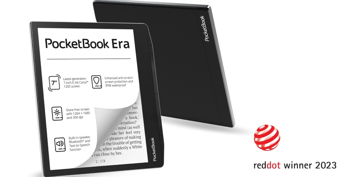 Čítačka e-kníh s najlepším dizajnom: PocketBook Era získala prestížnu cenu Red Dot