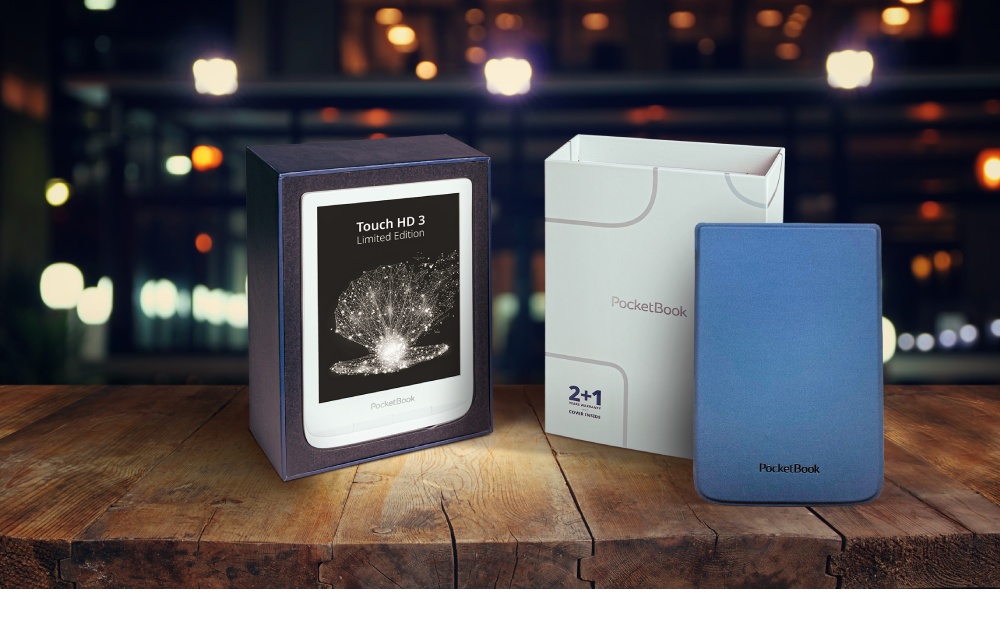 PocketBook Touch HD 3 Limited Edition: exkluzívna farba a štýlový kryt
