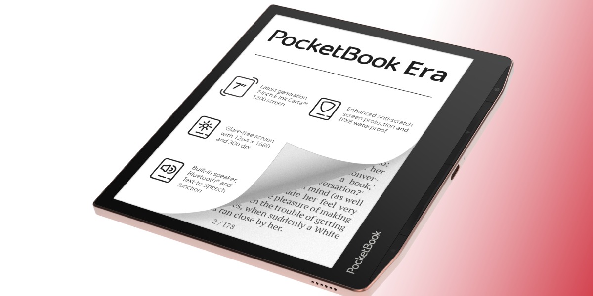 PocketBook Era je víťazom veľkého testu čítačiek e-kníh podľa Computer Bild